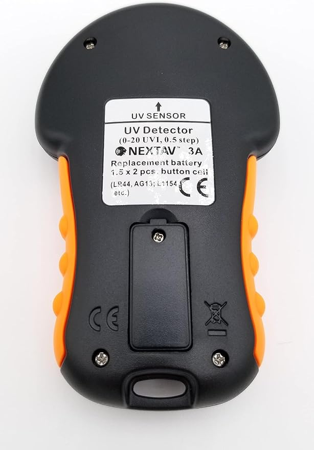 UV Detector for Measuring Sun Light UV Level - Portable Handheld Sun Light UV Detector (3A)