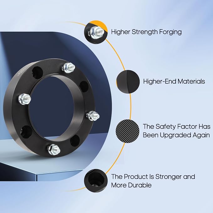 OCPTY 4PCS 4x156 to 4x156 Wheel Spacers 1.5" Wheel Adapters 3/8"-24 Studs 131mm Center fit for 2002 for Polaris for Magnum 325 2x4 / 2002 for Polaris for Magnum 325 4x4