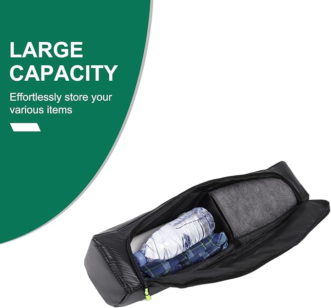 PIUGILH Dashboard Glove Storage Bag Compatible with Land Rover Defender 90 110 130 2020-2026 Accessories, Center Console Front Passenger Dash Board Storage Bag Organizer, 1Pcs (Carbon Fiber Black)