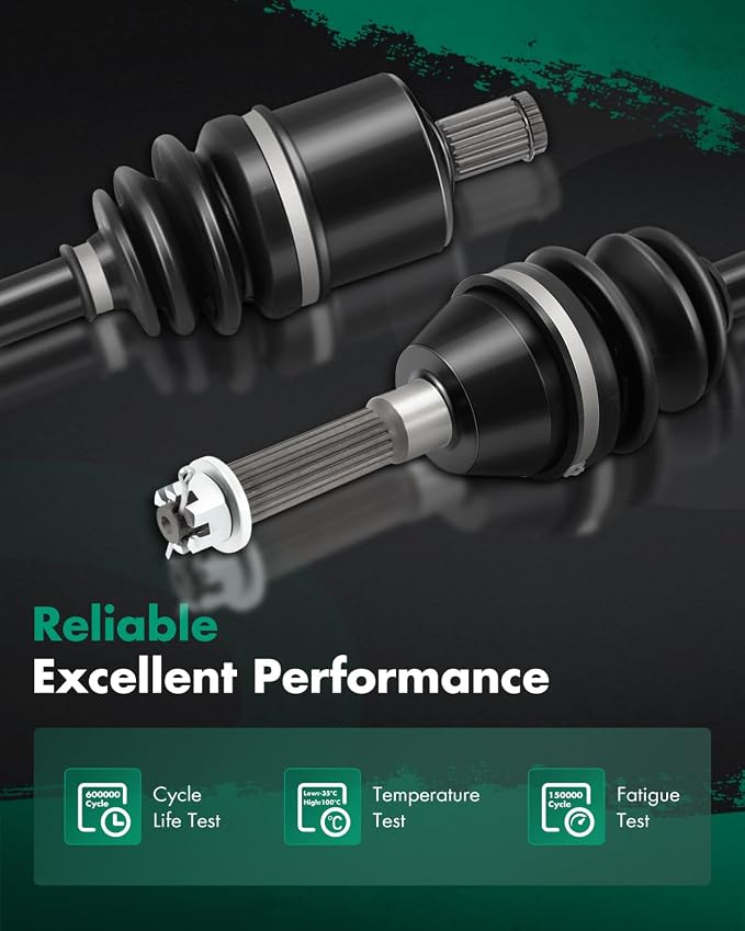 SCITOO Front CV Axle Shaft Assembly Fit 2018 for Polaris Scfor Rambler 850 2011-2014 for Polaris Sportsman 400 2006-2007 2016-2020 for Polaris Sportsman 450 ‎1332347 Left and Right