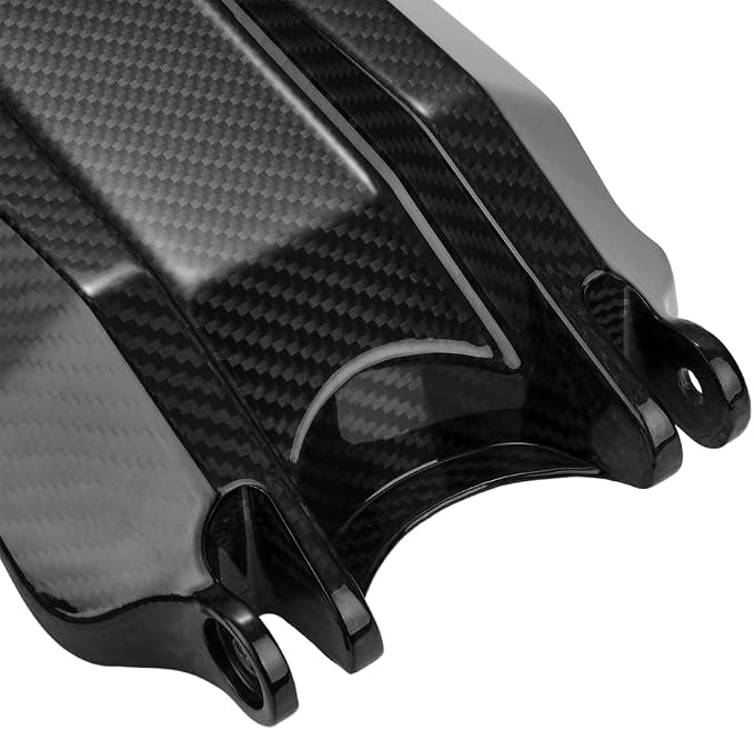 Funparts Carbon Fiber Battery Cover for Eride Pro SS S SR, Premium Carbon Fiber Battery Lid Guards Wrap for E-Ride Pro SS 2.0 3.0 Lightweight Glossy Weave Finish Easy Installation