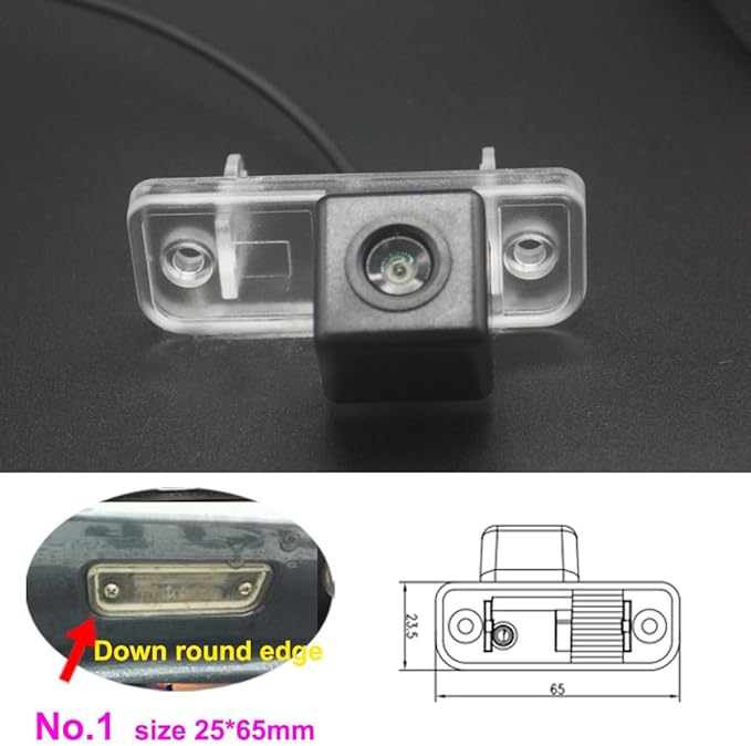 Waterproof Backup Camera Color Car Rear View Camera 170 Degree Angle for MB C E CLS Class W203 W211 W219 W209 Crossfire Roadster Waterproof Night Vision