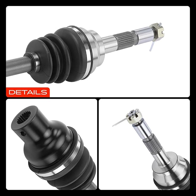 A-Premium Front CV Axle Shaft Assembly for Polaris Models | Compatible with Magnum 325/425, Scrambler 400/500, Sportsman 335/400/500, Worker 335/500, Xplorer 250/300/400/500