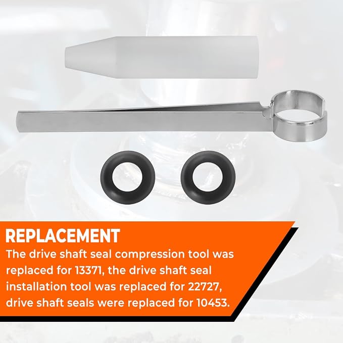 13371 22727 Injection Pump Seal Tool for Roosamaster for Stanadyne Drive Shaft Seal Install Tool Kit Diesel Fuel Injection Pump Drive Shaft Seal Installation Tool