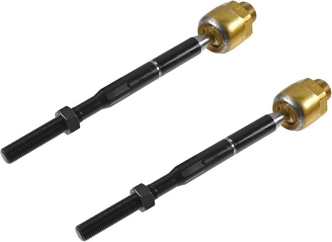 TRQ Front Inner Tie Rod Set 2 Piece Compatible with 2007-2009 Chrysler Aspen 2004-2009 Dodge Durango