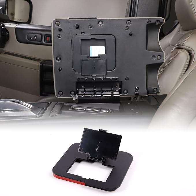 Car Armrest Hidden Storage Box Compatible with Hummer H2 2003-2007 Center Console Handrail Privacy Storage Box Organizer Tray Armrest Storage Box Container Insert Pallet Manager Interior Accessories