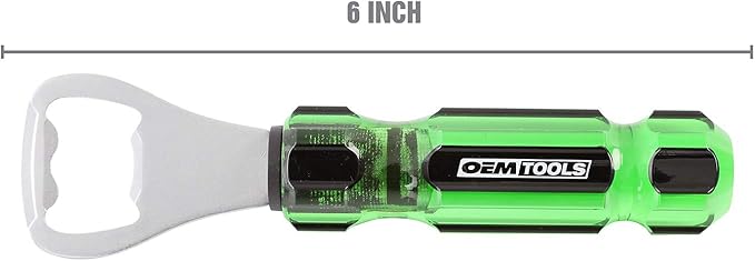 OEMTOOLS Digital Tire Inflator with Tire Pressure Gauge, 0 to 175 PSI Air Pressure Gauge for Tires with 21” Hose and Clip-On Air Chuck, Beer Bottle Opener, Gifts for Men, Gifts for Women