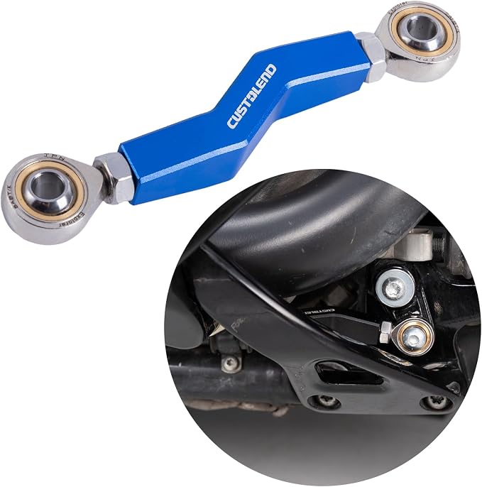 Brake Linkage Angle Adjustment Lever for Harley, Rear Brake Riser, Brake Shift Lever Compatible for 2018+ Softail M8 Harley Low Rider S/ST, Street Bob, Makes Braking 20% Easier