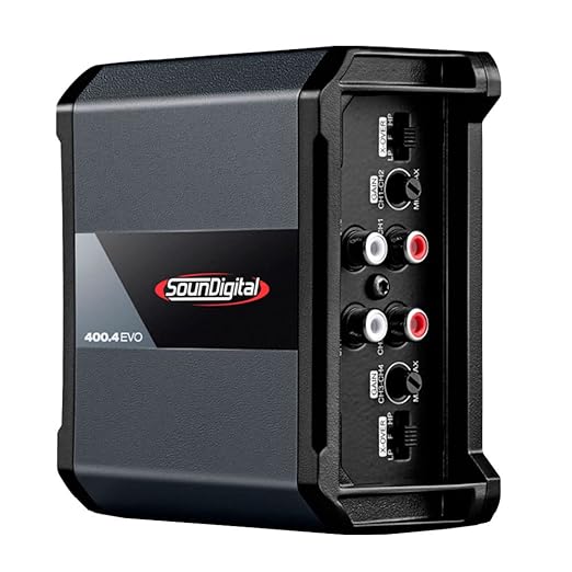 SounDigital Amplifier (400W 4 Channels)