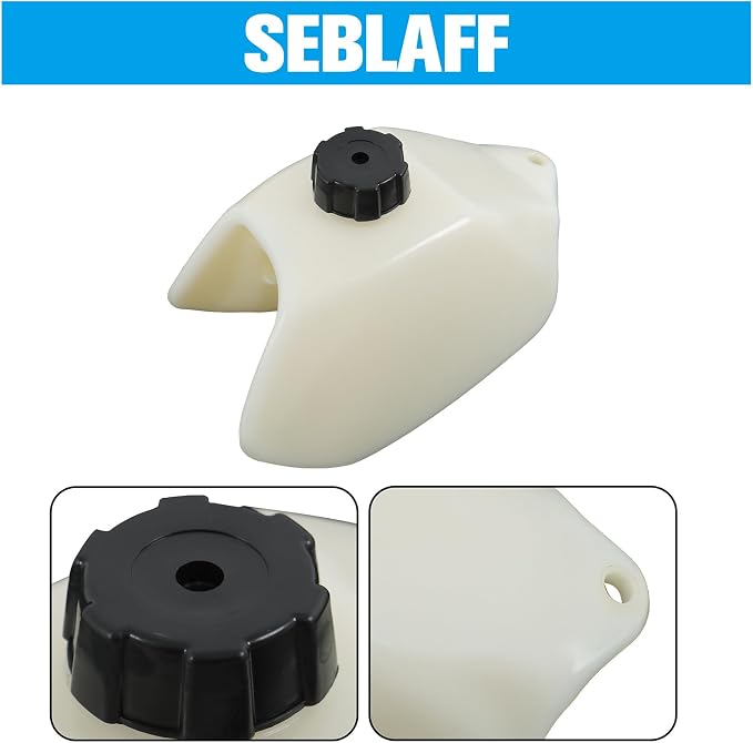 Plastic Fuel Tank with Cap Replacement for TRX70 FourTrax 70 1986-1987 Replacement for FT49071