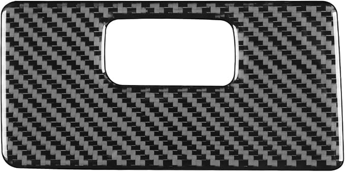 Soft Real Carbon Fiber Compatible with Nissan Altima 2013 2014 2015 2016 2017 2018 Interior Accessories Driver's Glove Box Storage Box Interior Decorative Stickers
