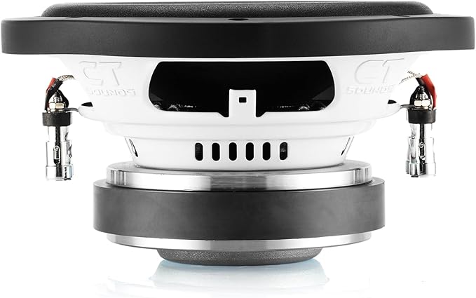 CT Sounds Bio 8” 600-Watt Dual 2-Ohm Car Subwoofer