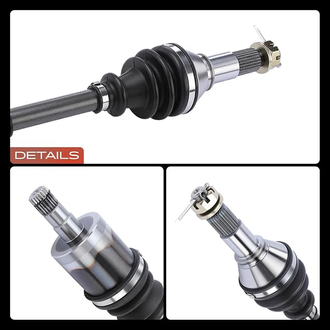 A-Premium Front Left Driver Side CV Axle Shaft Assembly for Can-Am Models | Compatible with Outlander (Max) 500/650/850/1000/800R/1000R, Renegade 500/850/1000/800R/1000R, 2012-2018, Replace# 705401115