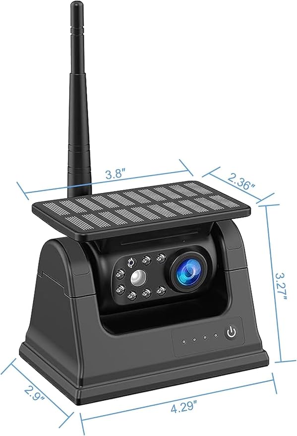 ZEROXCLUB Magnetic Solar Backup Camera BD701/BD702/BD102/BCX1002/BL901/BL902/BL903/BL904/BL103/BL101/BL104/BL704 System