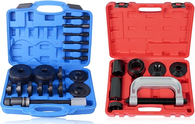DAYUAN 19pcs Wheel Bearing Press Kit Bundle with Ball Joint Press & U Joint Removal Tool Kit