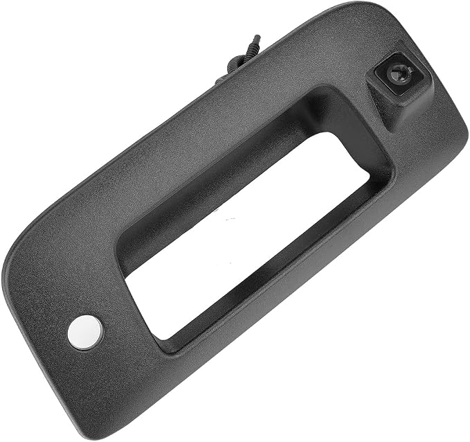 Rear View Camera Backup Tailgate Handle Camera Compatible with Chevy Silverado and GMC Sierra Years 2007-2013,Tailgate Door Handle Replacement Camera(Color: Black)