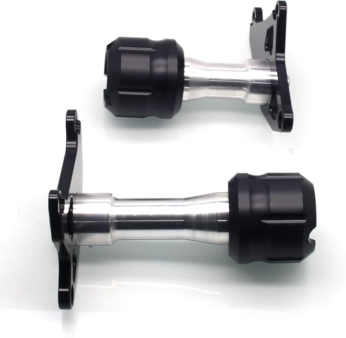 MZS Motorcycle Frame Sliders Compatible with GROM MSX125 2013-2020, Falling Crash Protector Engine Guards Accessories No Cut Kits Black