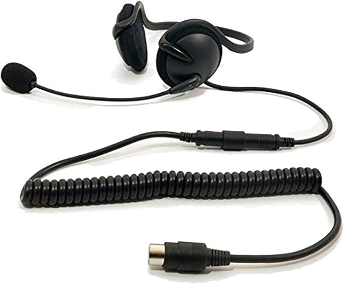 iMC Motorcom HS-H140P 7-Pin Harley Davidson Half-Helmet and Helmetless Headset Kit
