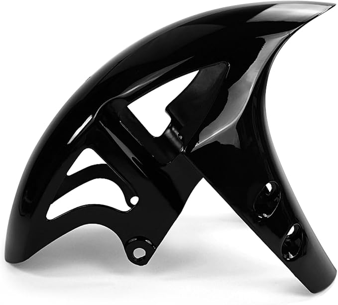 Motorcycle Front Fender, Tire Hugger Fender Mud Guard for Y-AMAHA YZF R1 R6 R10, Front Wheel Mudguard Splash Guard Fit Fairings Parts (Glossy Black)