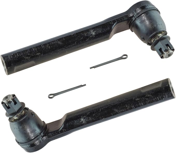 TRQ Outer Driver and Passenger Side Tie Rod Set 2 Piece Compatible with 2007-2011 Honda CR-V US Built Models