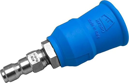 MTM Hydro Acqualine Pressure Washer Nozzle Guard Holder Tips Protector with 1/4” Quick Coupler Plug, 40 Degrees 2.0