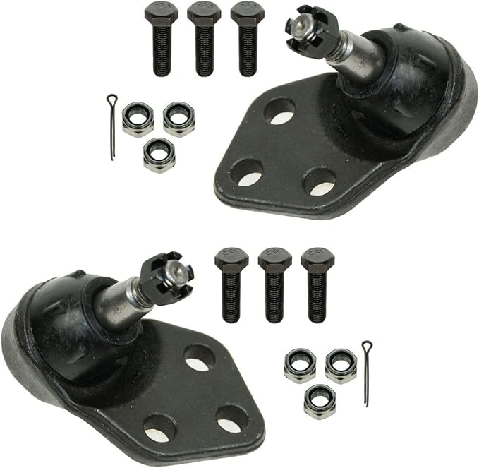 TRQ Front Lower Ball Joint Set Compatible with 85-99 Buick 85-93 Cadillac Oldsmobile 87-99 Pontiac