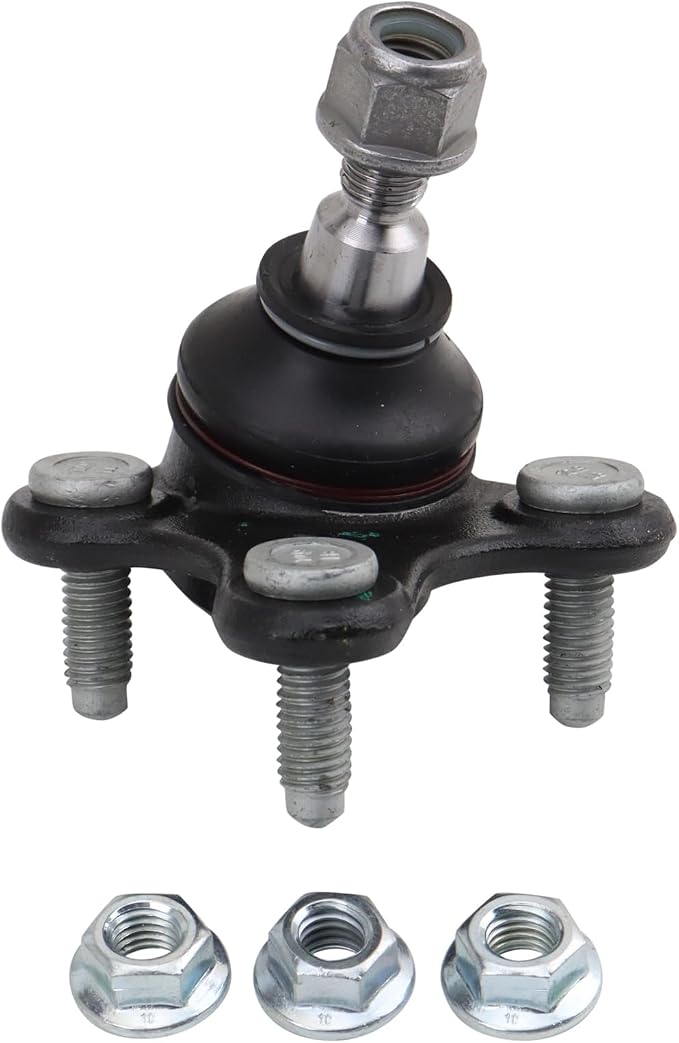 TRQ Front Lower Ball Joint Set Driver and Passenger Side 2 Pieces Compatible with 2015-2016 Audi A3 2015-2018 Volkswagen e-Golf 2015-2020 Volkswagen Golf 2015-2019 Golf SportWagen
