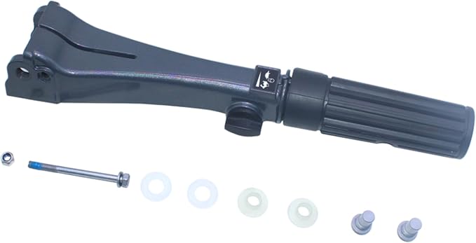 398S63011-0 Steering Throttle Handle Assembly with Hardware, Fits Tohatsu 2-Stroke 9.9-40HP Outboard Motor Control Lever Direct Replacement Part