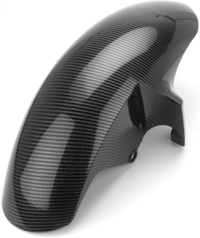 Front Fender Motorcycle Parts Fairing Parts Compatible for Yamaha YZF R6 YZF r6 2006 2007 2008 2009 2010 2011 2012 2013 2014 2015 2016 ABS Carbon Fiber Color Front Fender