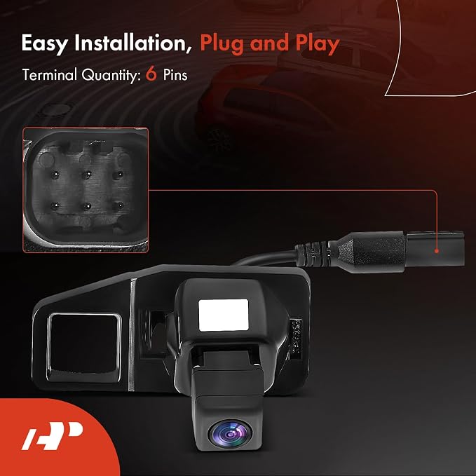 A-Premium Rear View Backup Camera Compatible with Toyota | Parking Camera for 2013 2014 RAV4 - Replace# 867900R020