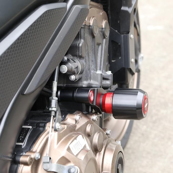 Frame Sliders Fit For CBR650R 2024 2025 | CBR 650R Falling Protector CBR 650R Crash Sliders Engine Protect Anti Slip Collision 2024 CBR650R Accessories 2025 CBR650R Accessories BK