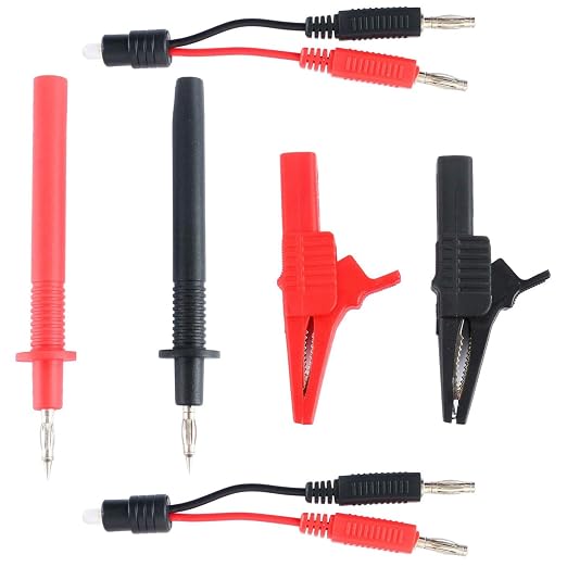 Automotive Circuit Test Leads Kit Multi Function Electrical Testers Diagnostic Tools Wire Connectors Adapter Cables with Carrying Case