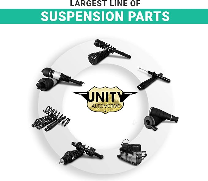 UNITY AUTOMOTIVE 11066 Front Right Complete Strut Assembly 2000-2006 Mazda MPV 2WD