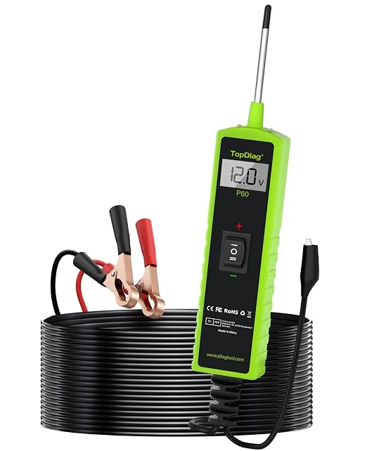 12 Volt Test Light Automotive, Power Circuit Probe Kit, 6V - 24V Car Fuse Tester, Voltage Tester 0.3v-70v, AC DC Outlet Tester, Automotive Short Circuit Finder, P60