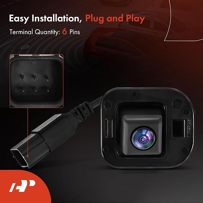 A-Premium Rear View Backup Camera Compatible with Nissan | Parking Camera for 2013-2018 Sentra - Replace# 284423RA1A