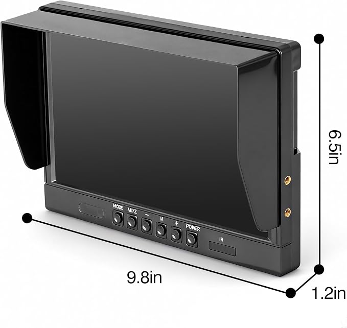 10.1-inch Single Monitor with Dual Camera Interfaces. Compatible with Y3 and Y5 Wired Camera Systems. Please Consult The Seller to Confirm Compatibility Before Purchase. (Model: Y3M)