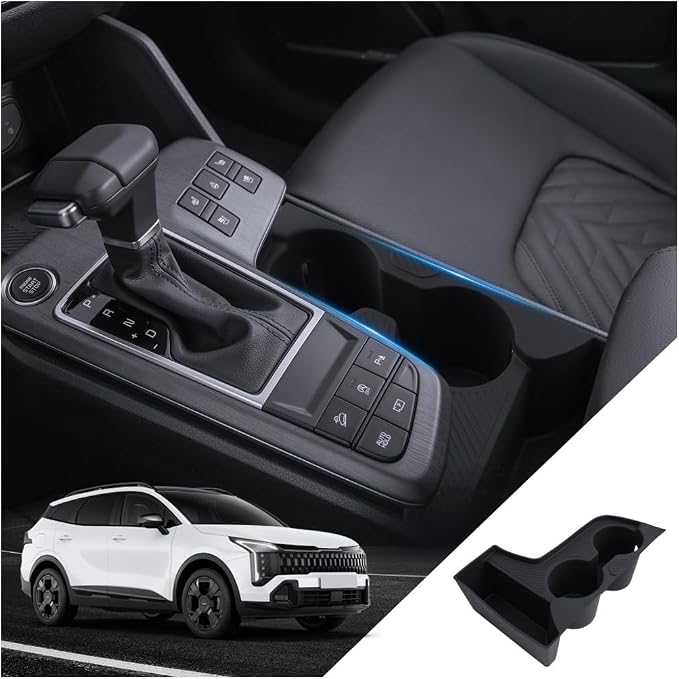 for NQ5 Center Console Cup Holder 2026 Sportage NQ5 Accessories Control Cupholder Insert Durable Organizer