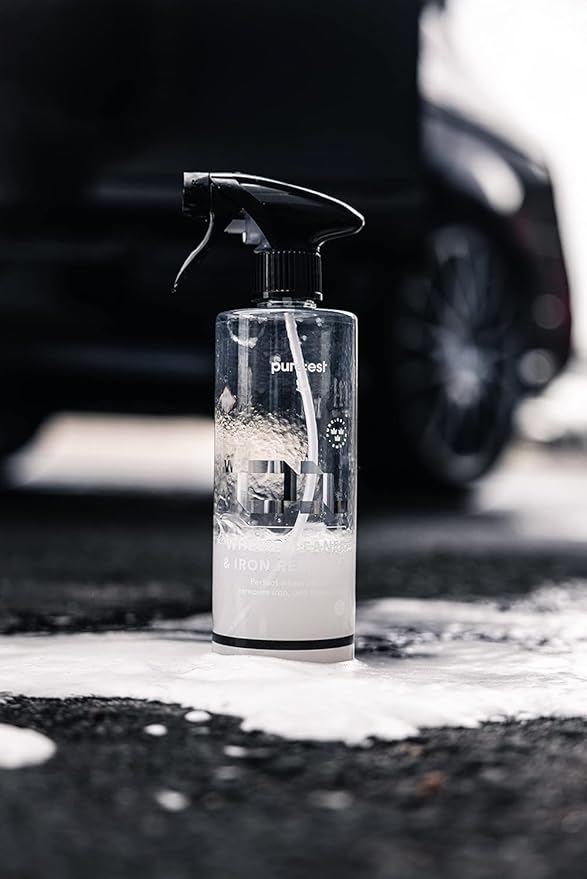 Pure:est W1 Wheel Cleaner and Iron Remover - Powerful Solution for Brake Dust and Iron Particles
