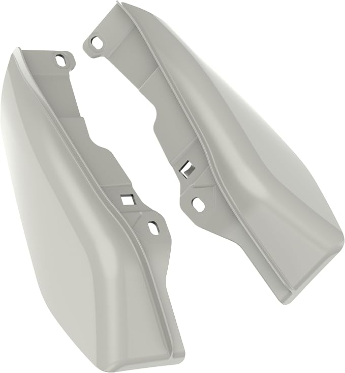 Color - Matched Mid Frame Air Deflectors Heat Shield, Perfectly Fit for Harley Touring Models 2009-2026 Sand Dune