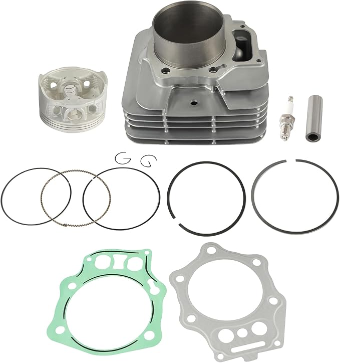 SCITOO Cylinder Piston Gasket Top End Rebuild Kit for Honda foreman 450 TRX450ES 4x4 ES 1998 1999 2000 2001, for Honda foreman 450 TRX450FM 4x4 S for 2002 2003 2004, 12100-HN0-A00