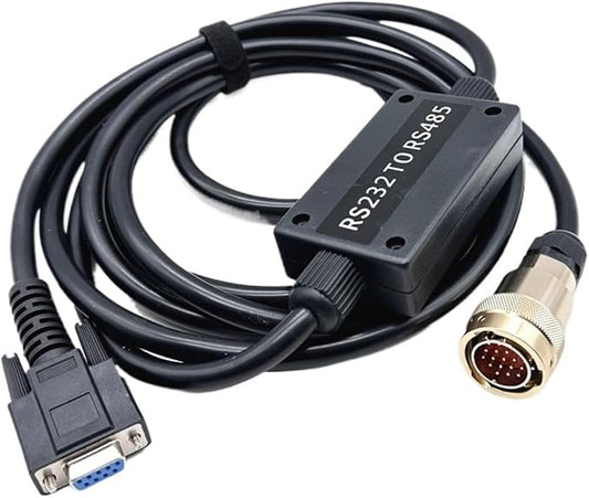 C3 OBD2 16Pin Cable RS232 to RS485 38PIN 14PIN 4PIN Adapter Compatible with Car Truck Diagnostic Connection(Rs232 Cable)