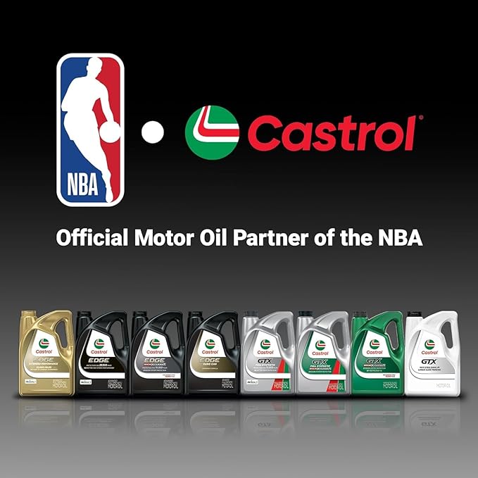 Castrol EDGE 0W-20 Advanced Full Synthetic Motor Oil, 6 Quart EcoPack