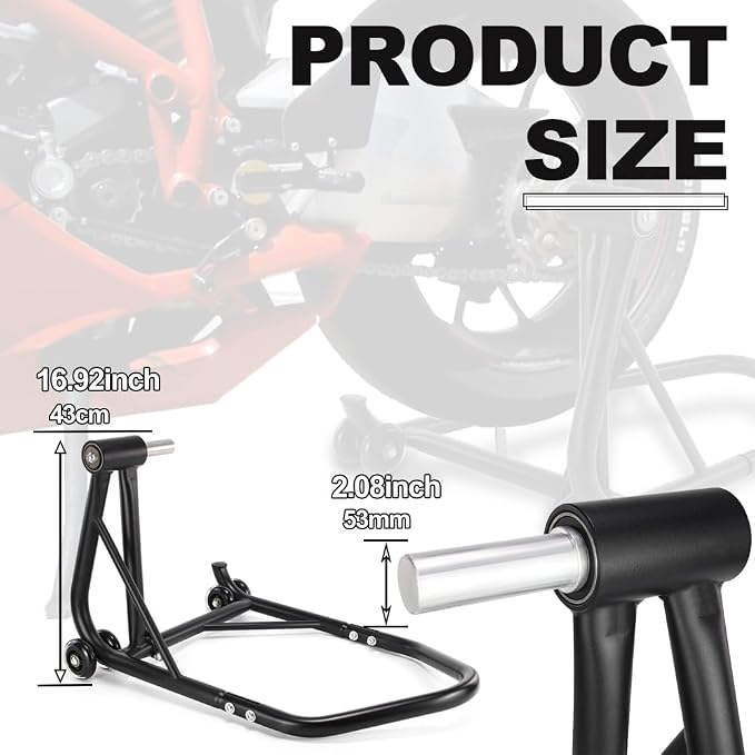 Xitomer 53.4mm Pin Universal Motorcycle Stand Motorcycle Single Side Swingarm Rear Lift Single-Sided Swingarm Lift Stand Fit for R1200GS R1200GS ADVENTURE R1200R HP2 Sport