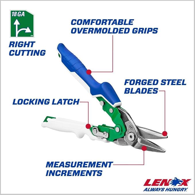 Lenox Right Cut Aviation Snips