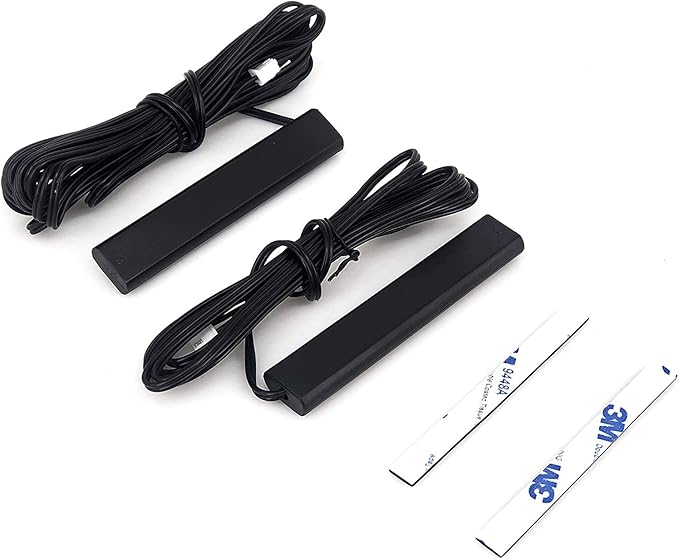 3T6B Passive Keyless Entry System for DC12V Universal Cars, PKE Engine Starter Push Button Vehicles Start/Stop Kit Safe Lock with 2 Smart Key
