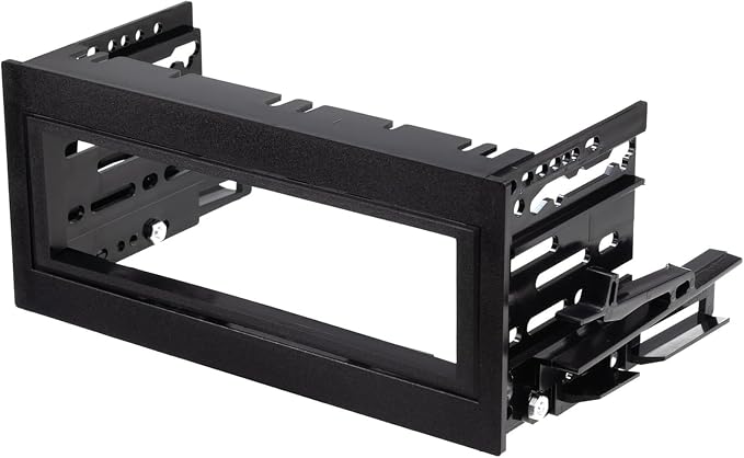 Scosche GM1483B Single DIN Dash Kit Compatible with Select 1995-05 Cadillac, Chevrolet and GMC Full Size Trucks - Car Stereo Radio Install Kit - Single DIN Radios Only - See Fit Guide in Images