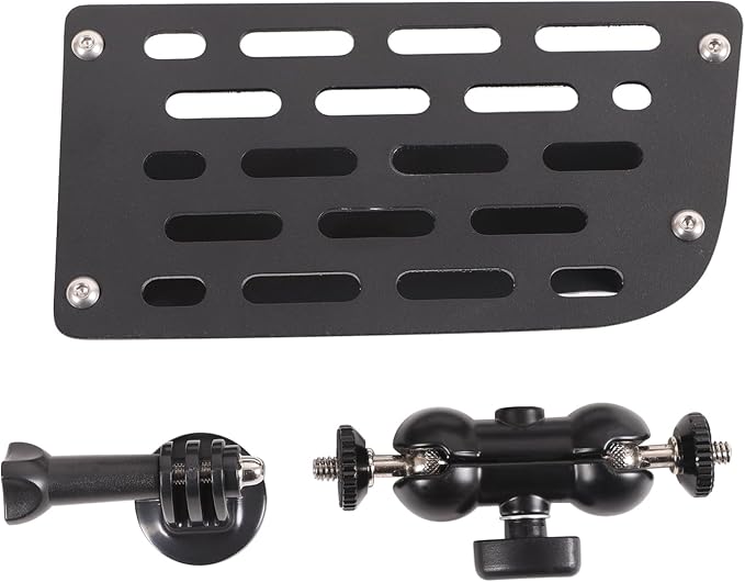 Car Center Console Dash Cam Mount Holder Compatible with Ford Maverick 2022 2023 2024, Auto Instrument Table Organizer Storage Tray Groove Panel Car Action Cameras Bracket for Video Record Accessories