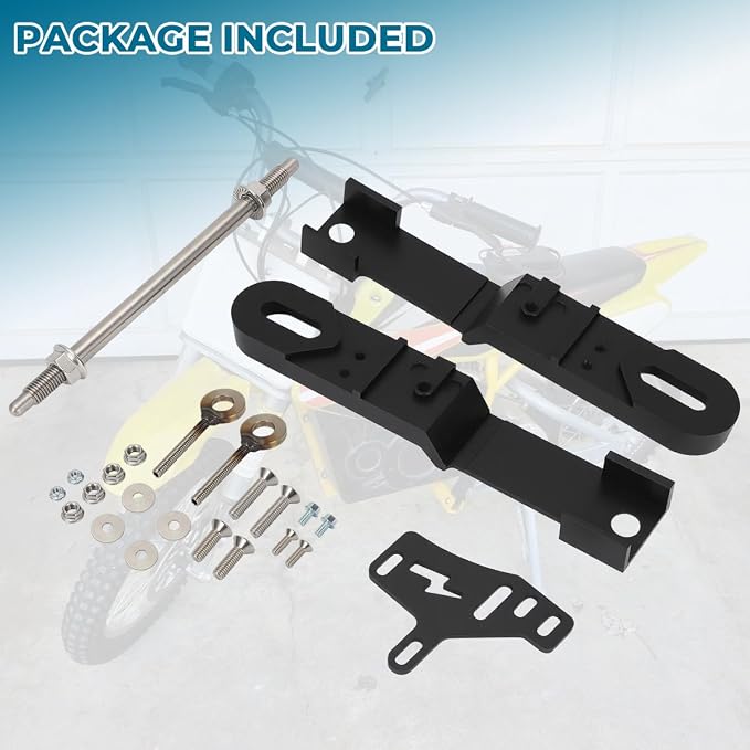 Swing Arm Extension Kit for Razor MX650 SX500 MX500, 3''-4'' Widening Axle Extension