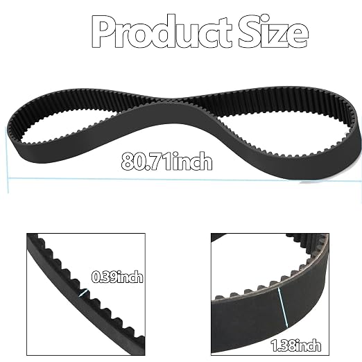 3211088 Drive Belt Compatible with Victory Vegas 2003-2005, Victory Kingpin 2004-2005, Touring Cruiser 2002-2006
