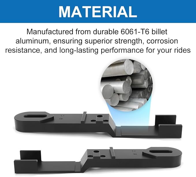 Swing Arm Extension Kit for Razor MX650 SX500 MX500, 4''-5'' Widening Axle Extension